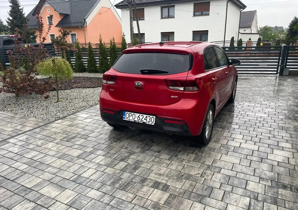 Kia Rio cena 42300 przebieg: 56122, rok produkcji 2018 z Brusy małe 106